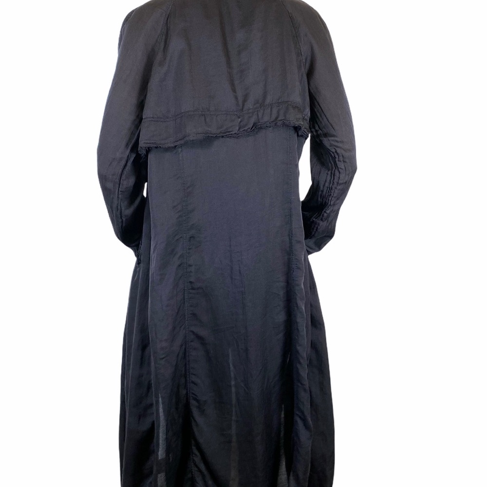 Jaga Athena duster in black satin - Picture 3 of 5